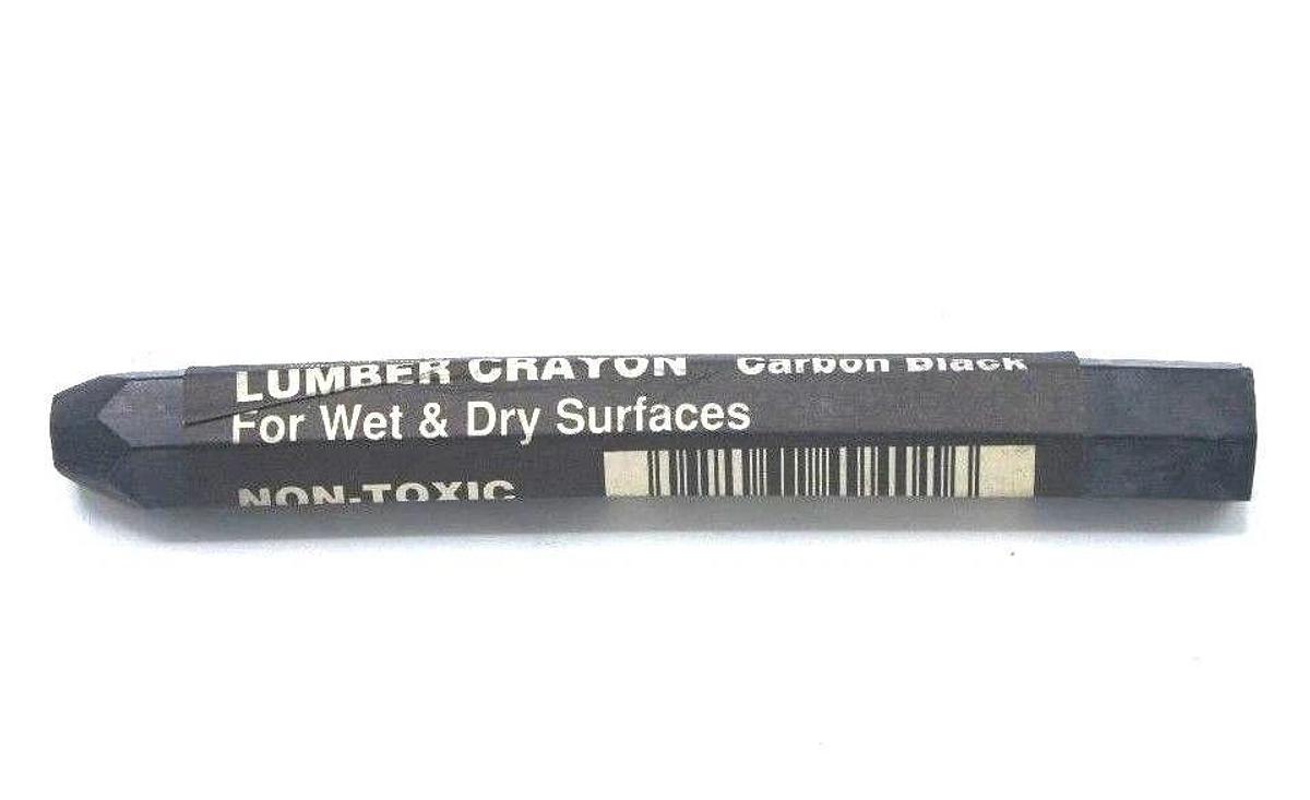 Used LOT OF 24 DIXON 49400 CARBON BLACK LUMBER CRAYONS (2 BOXES OF 12)