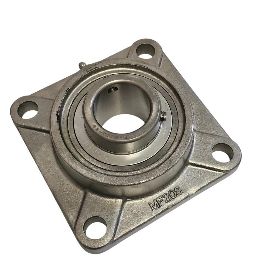 NIB AMI BEARINGS MUCF208-24 FLANGED BEARING STAINLESS 4BOLT 1-1/2IN BORE