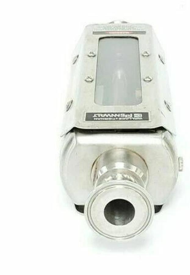 Used WALLACE & TIERNAN PENNWALT 5210P02112XXIC456SX FLOW METER 0-60LTR/MIN DI WATER