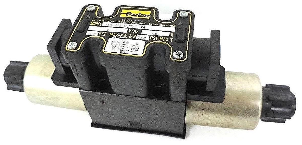 NEW PARKER D1VW1CVJCF-75 DIRECTIONAL VALVE D1VW1CVJCF, 24V, 1.00A, 5000PSI
