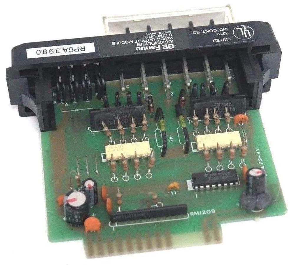 Used NIB GE FANUC IC610MDL151B SERIES ONE PROGRAMMABLE CONTROLLER 24VDC OUTPUT