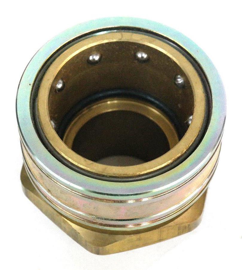 Used NEW DIXON STMC16 STRAIGHT THROUGH INTERCHANGE MALE COUPLER 2" NPT