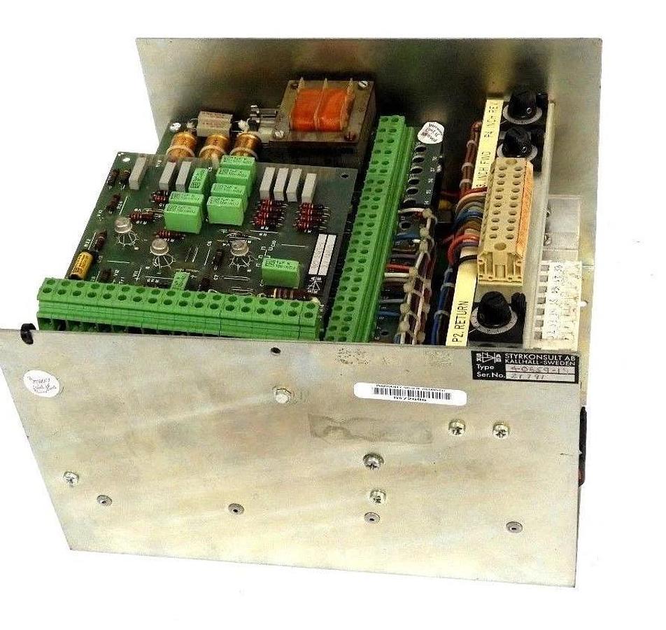 Refurbished REPAIRED STRYKONSULT AB 4-0659-19 DC MOTOR CONTROLLER 4065919