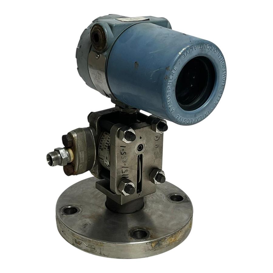 Used Rosemount 1151LT4EC0F33D Liquid Level Transmitter 0-66 IN WC 4-20mA