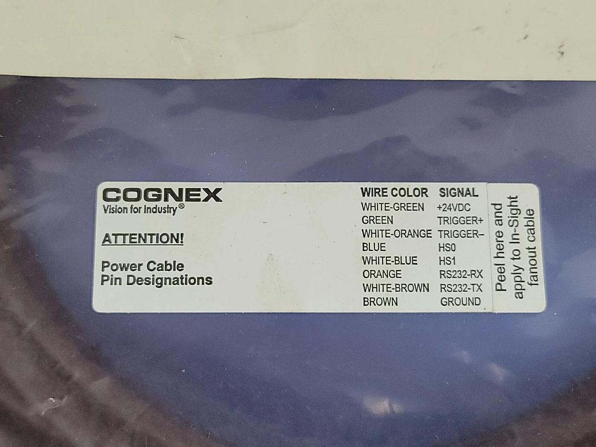 Used NEW INDUSTRIAL INTERFACES 849090209 CABLE ASSEMBLY 2 AMP 60 VOLT 16 FT