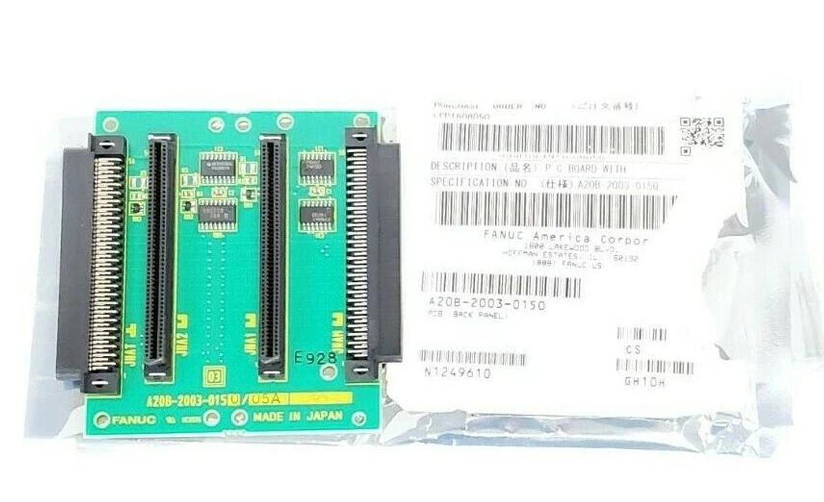 NEW FANUC A20B-2003-0150/05A PC BOARD BACK PANEL A20B-2003-0150