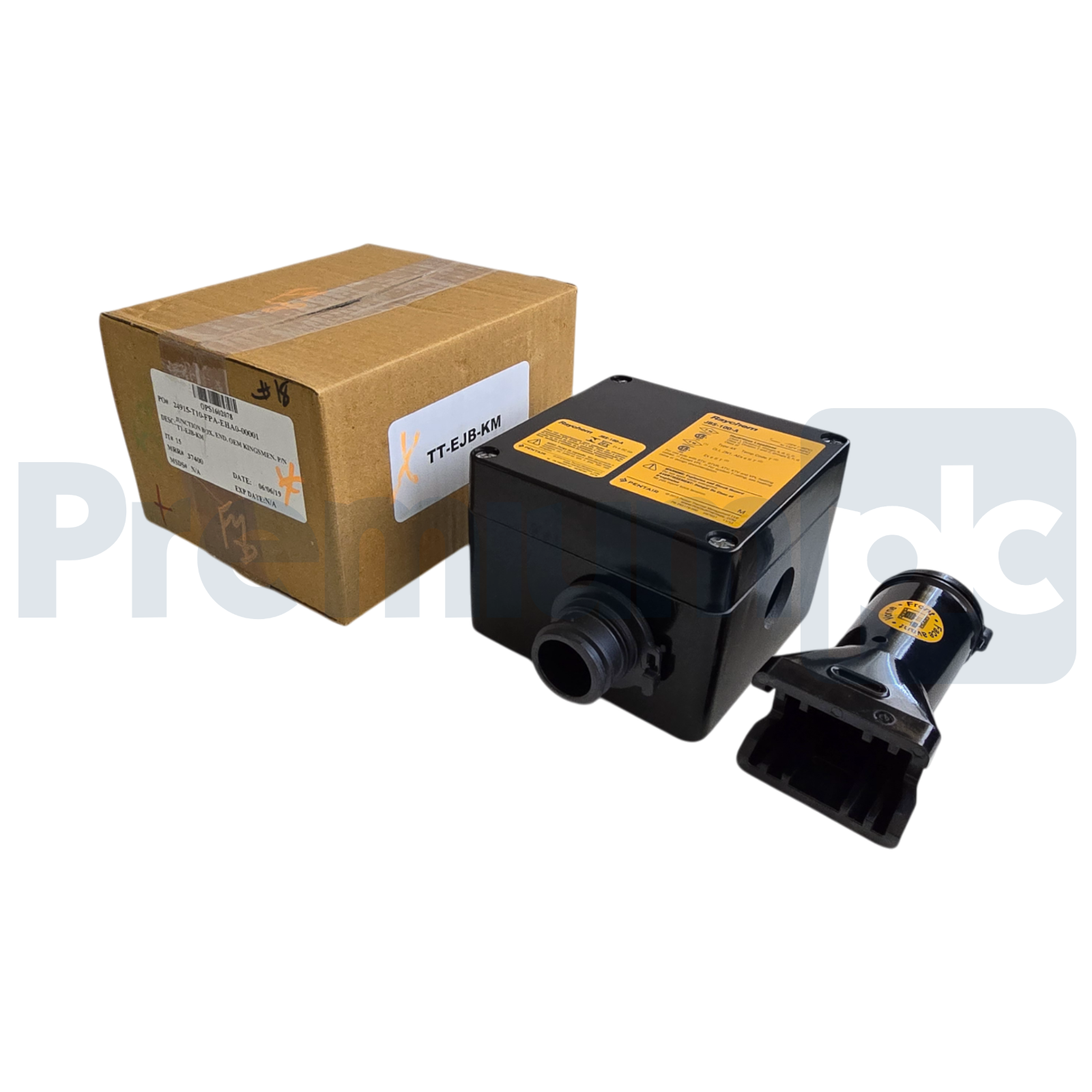 Used PENTAIR RAYCHEM NVENT JBS-100-A POWER CONNECTION JUNCTION BOX KINGSMEN TT-EJB-KM