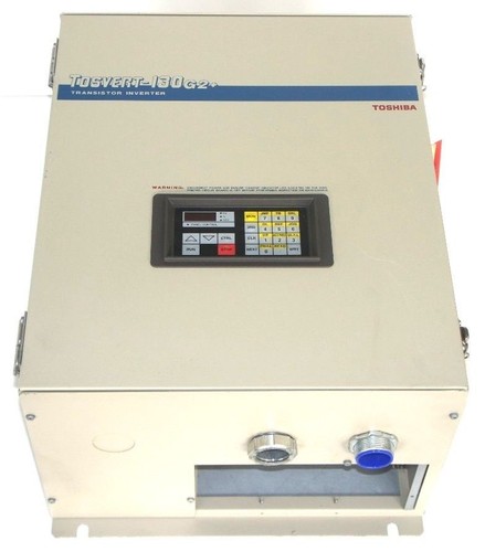 Used TOSHIBA VT130G2-4330 TOSVERT-130G2+ TRANSISTOR INVERTER 30HP 45A PROF. REPAIRED