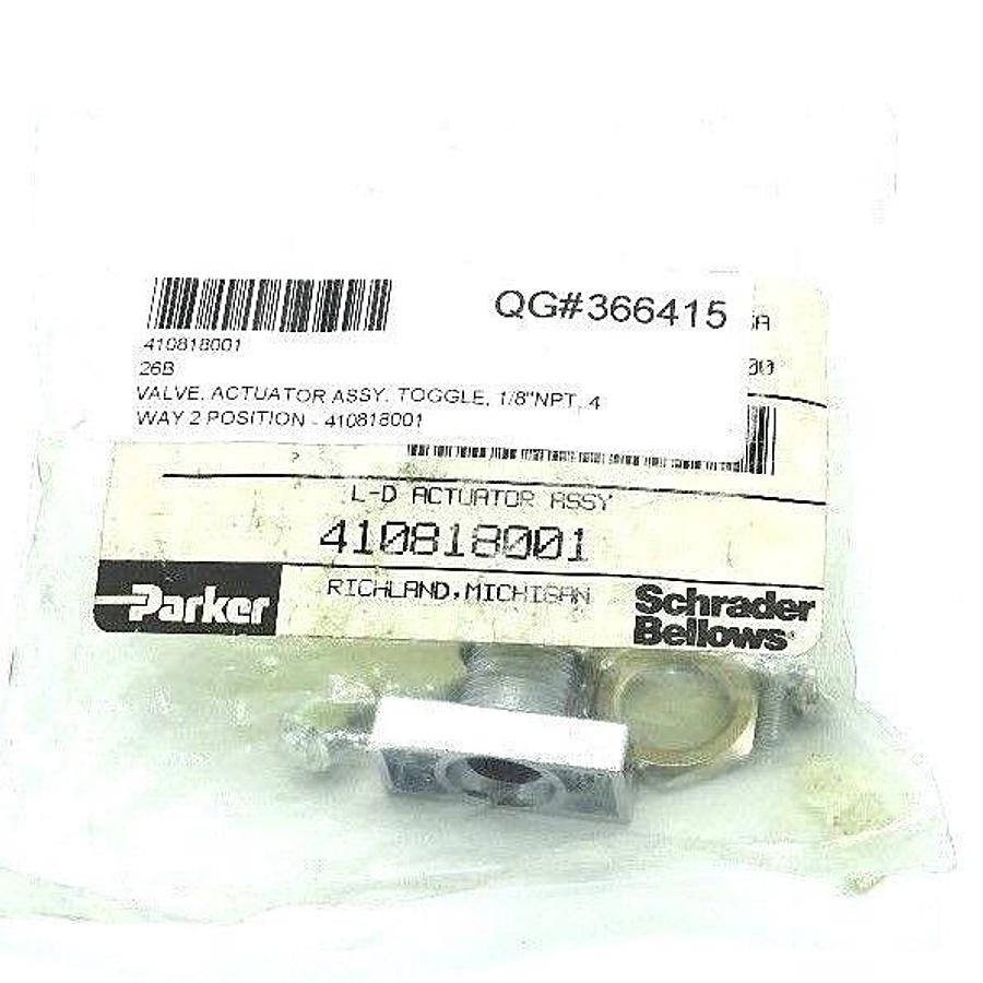 Used NEW PARKER 410818001 L-D ACTUATOR ASSY, 1/8'' NPT, 4 WAY, 2-POSITION