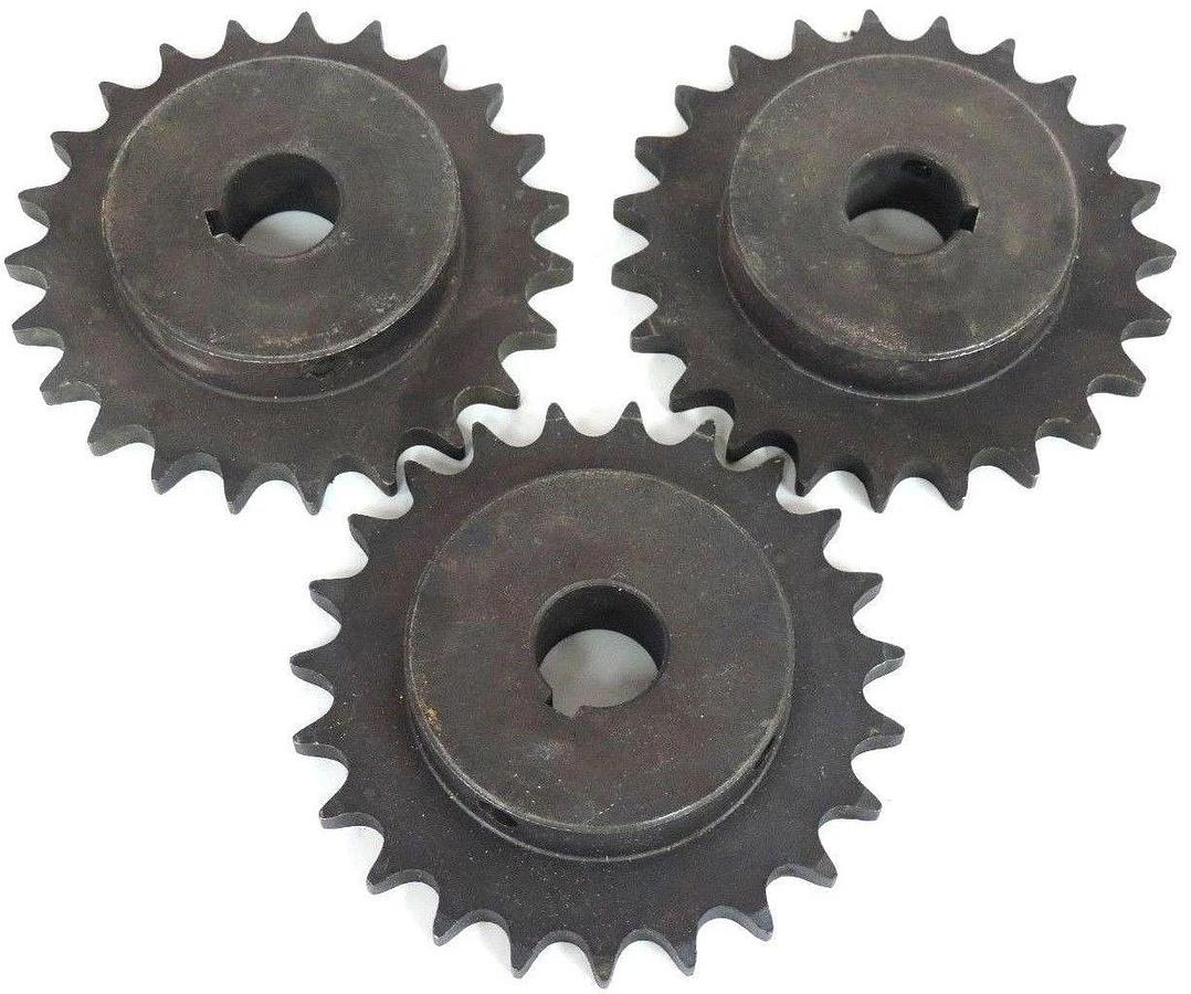 Used LOT OF 3 MARTIN 50BS23-1 SPROCKET 1" BORE 23 TEETH  50BS231