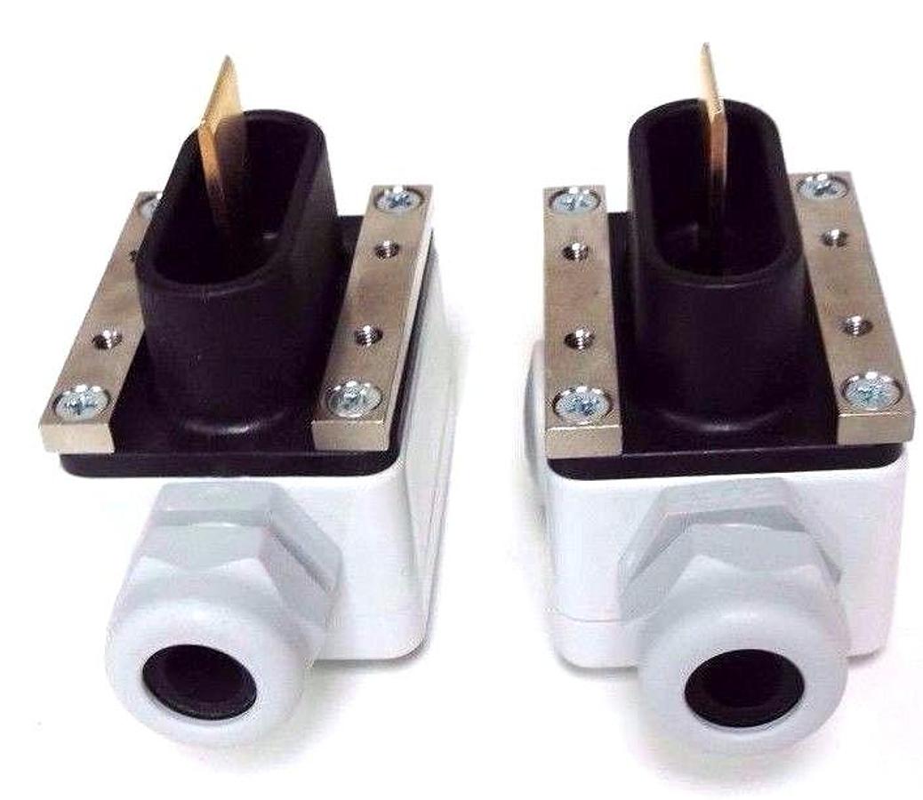 Used LOT OF 2 NEW BALZERS TYP. TS 010 ME NO. B 4711 990 KB, TS010ME, VACUUM SWITCHES