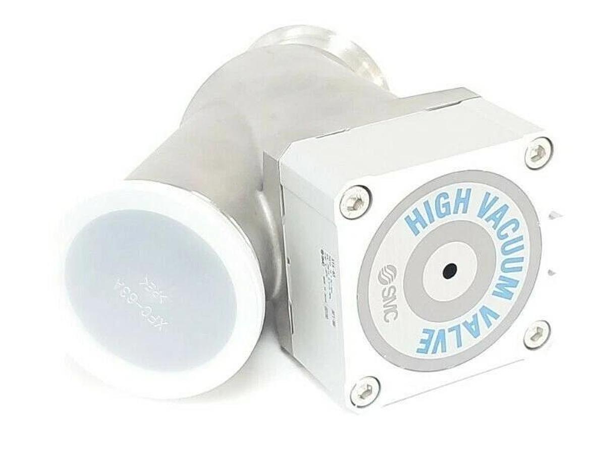Used NEW SMC XYA-63 S.S. HIGH VACUUM IN-LINE VALVE XYA63