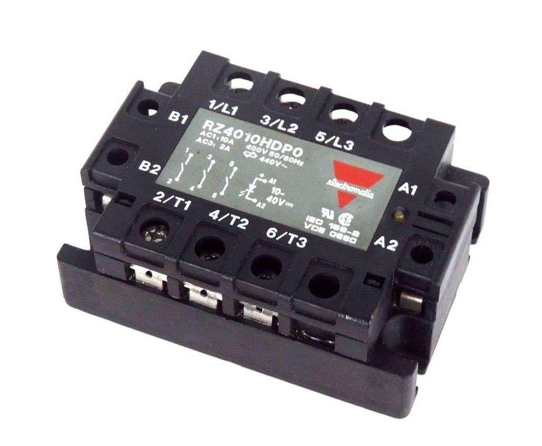 Used ELECTROMATIC RZ4010HDP0 RELAY 10A, 400V, 50/60HZ, RZ4010HDP0