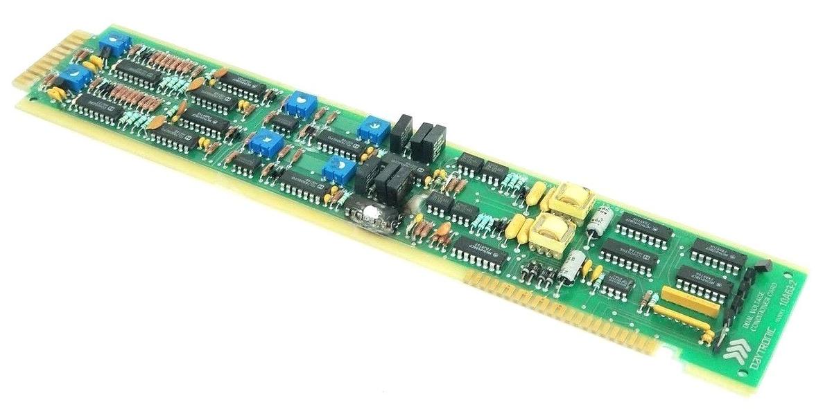 Used DAYTRONIC 10A63-2 DUAL VOLTAGE CONDITIONER CARD 73701.5 10A632 (FOR PARTS)