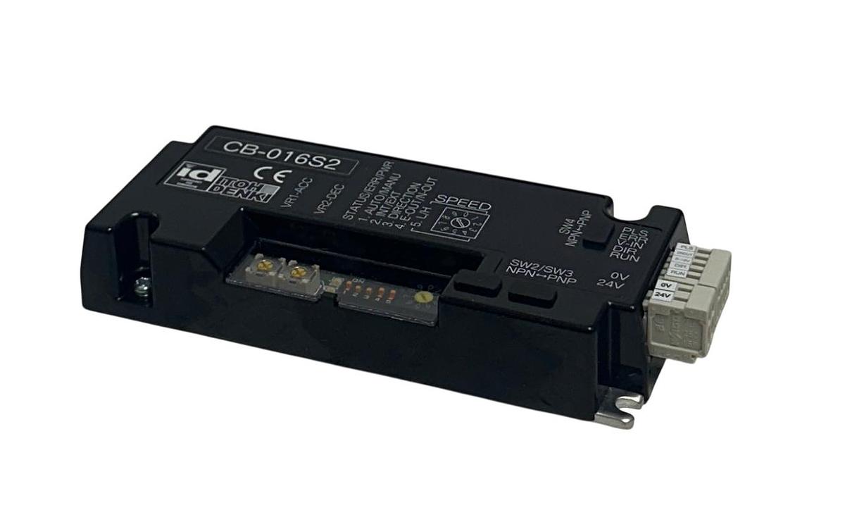 Used ITOH DENKI CB-016S2 / CB016S2 SPEED ADJUSTMENT DRIVER MODULE 24V VR1/VR2 NSNP