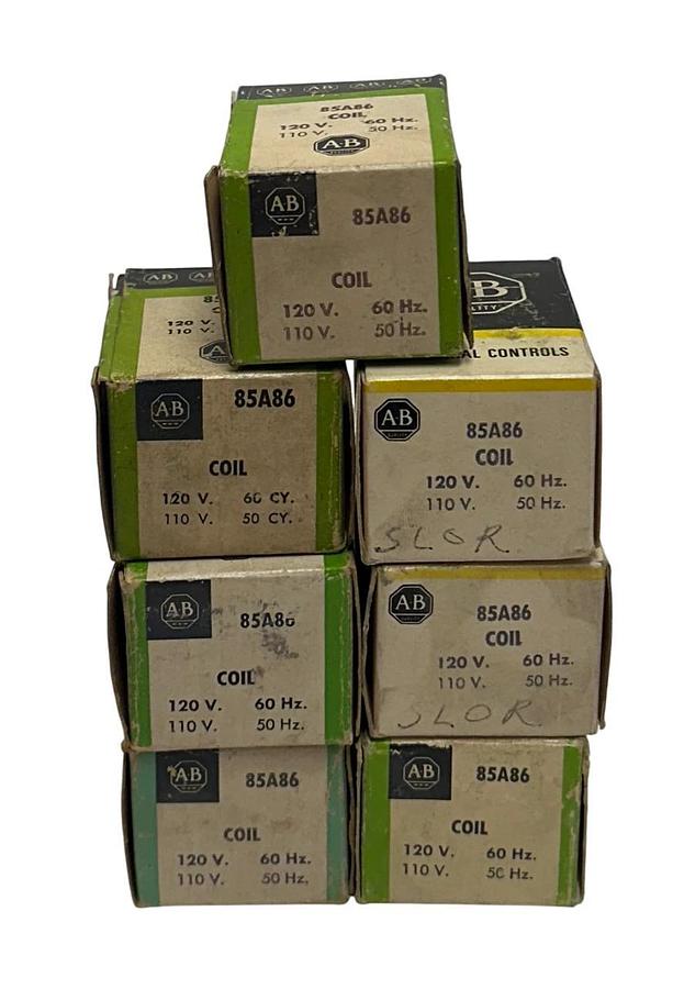 7 ALLEN BRADLEY 85A86 OEM REPLACEMENT COILS 110/120V 50/60Hz NSMP