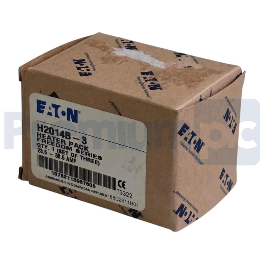 Used (Box of 3) Eaton Cutler-Hammer H2014B-3 Freedom Heater Pack 23.5-38.5A NSMP