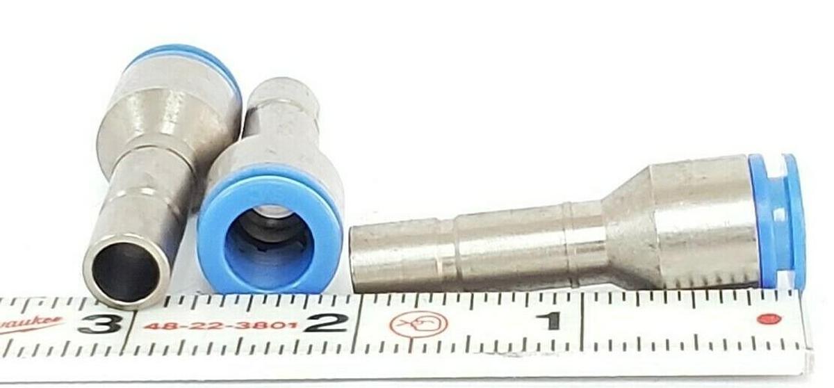 Used LOT OF 43 NEW SMC SPORE 10 KC SELF SEAL FITTINGS, 10MM X 52MM L