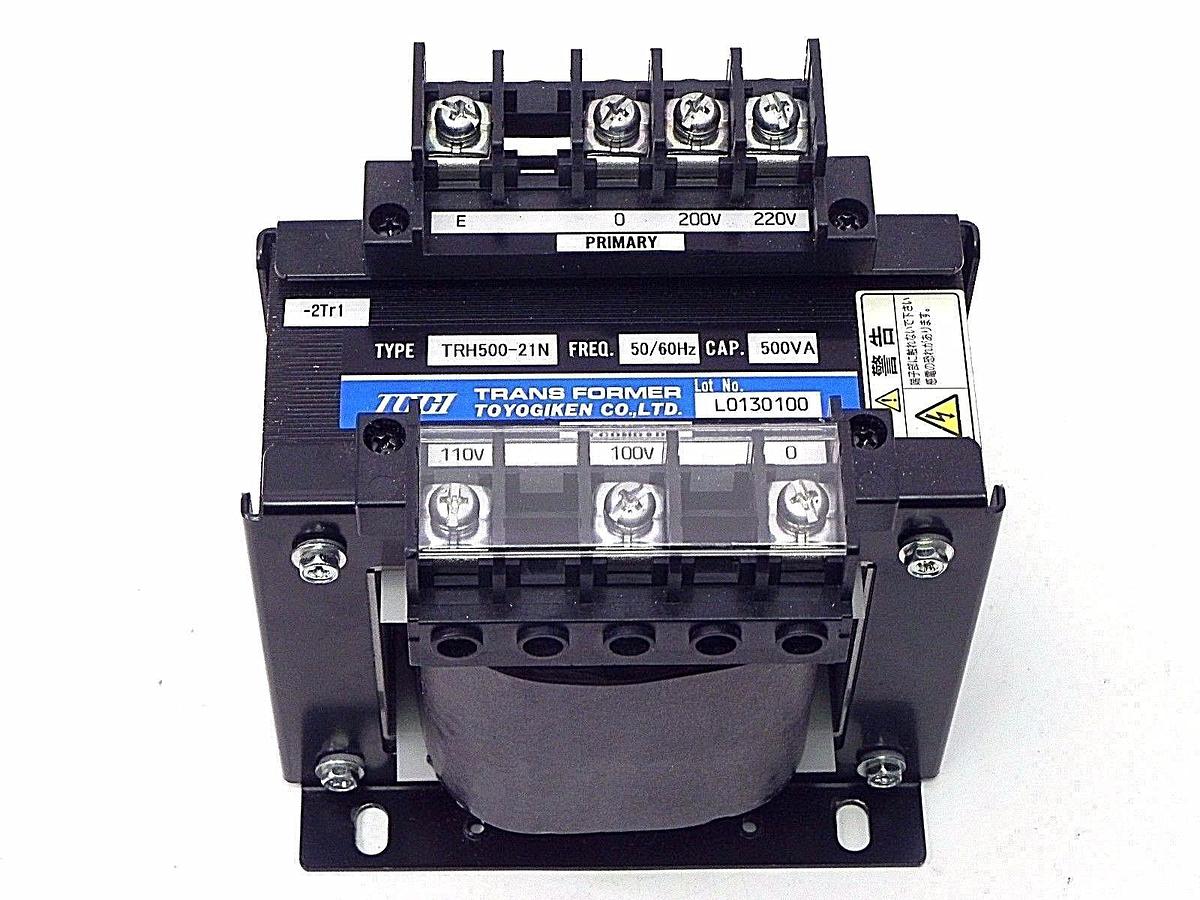 Used NEW TOGI TRH500-21N TRANSFORMER L0130100, 50/60HZ, 500VA