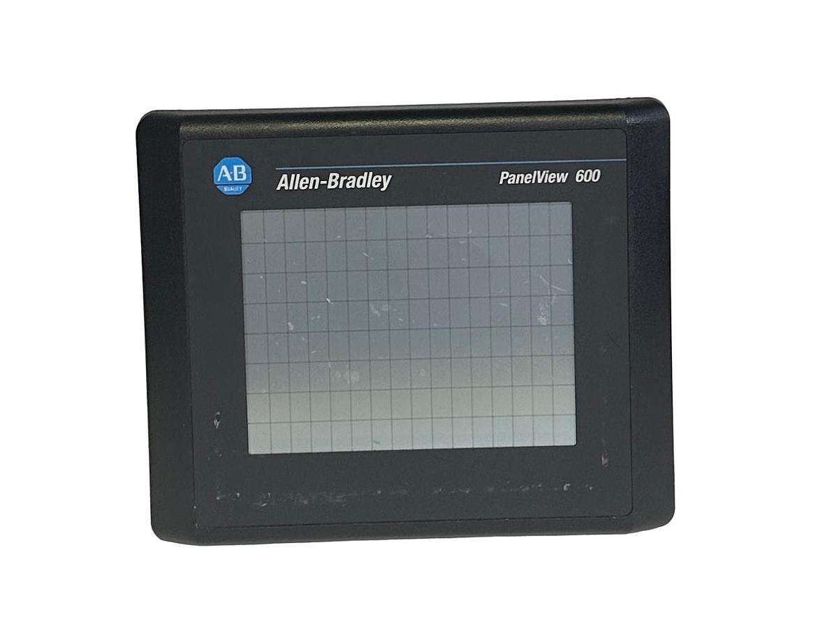 Used ALLEN BRADLEY 2711-T6C10L1 /B PanelView 600 TOUCH DeviceNet 24VDC COLOR RS-232