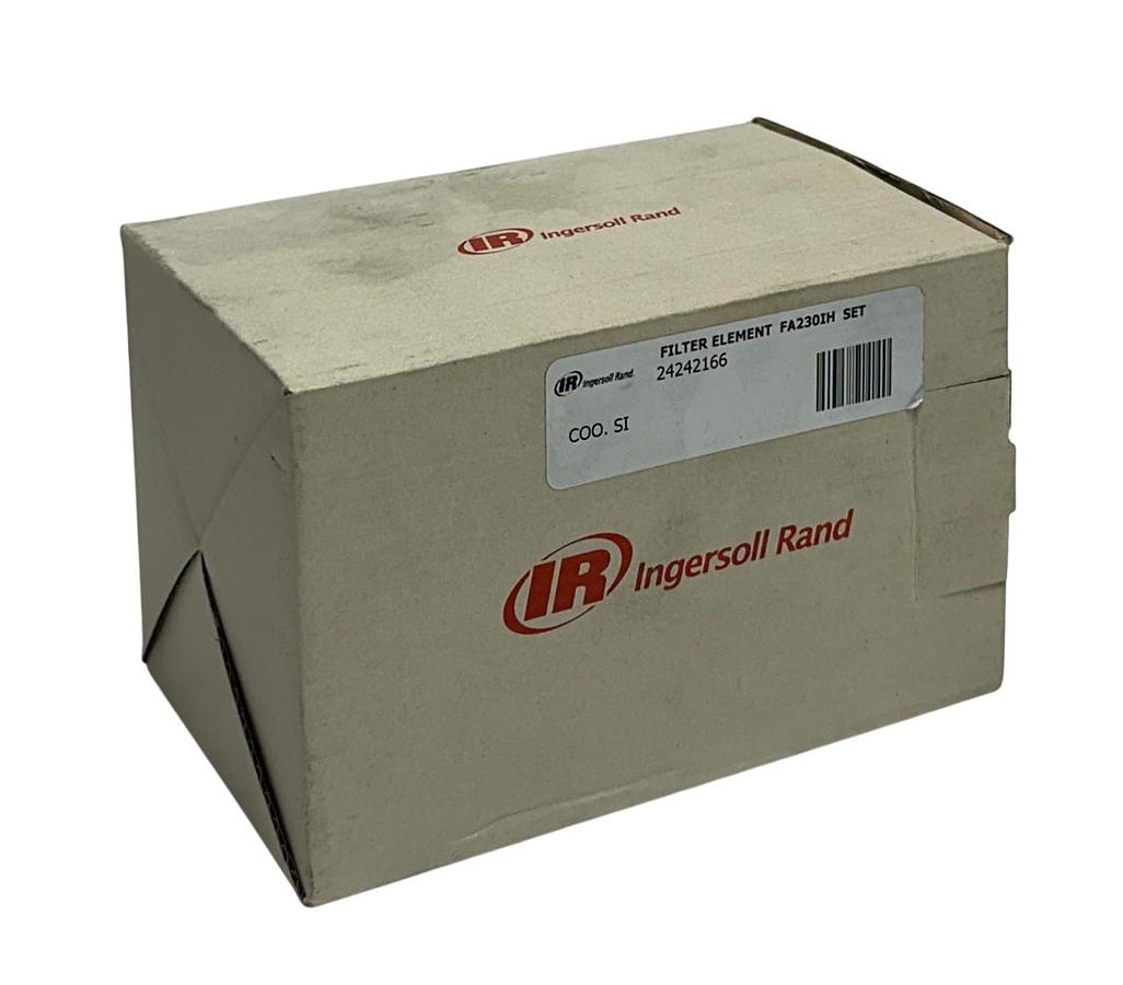 Used INGERSOLL RAND 24242166 OEM FILTER ELEMENT FA230IH SET 135SCFM OIL/WATER NSMP