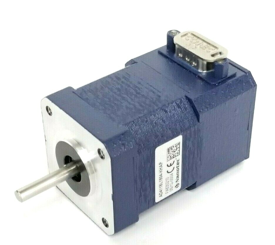 Used NEW NANOTEC AD4118L1804-KHAP STEP MOTOR 42x42MM FLANGE 5MM SHAFT
