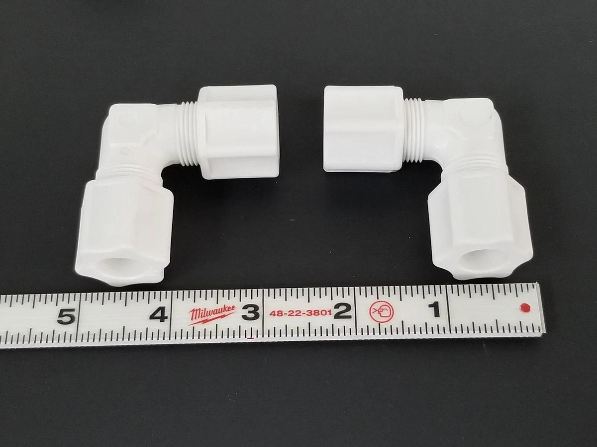 LOT OF 4 NEW JACO PO-4088 90 DEGREE MALE ELBOW FITTINGS 40-8-8-P-O PO4088
