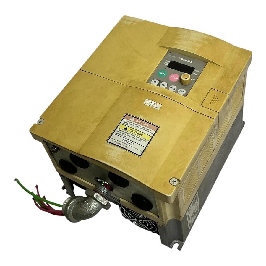 Used Toshiba VFS7-4022UPL Transistor Inverter 3HP 2.2kW 400V Class