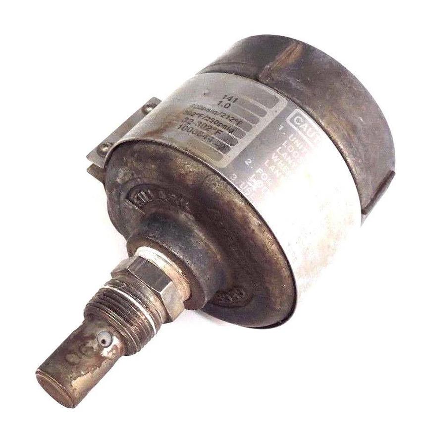 Used ROSEMOUNT UNILOC 1000844-0 CONDUCTIVITY SENSOR MODEL 141, 250/400PSIG, 10008440