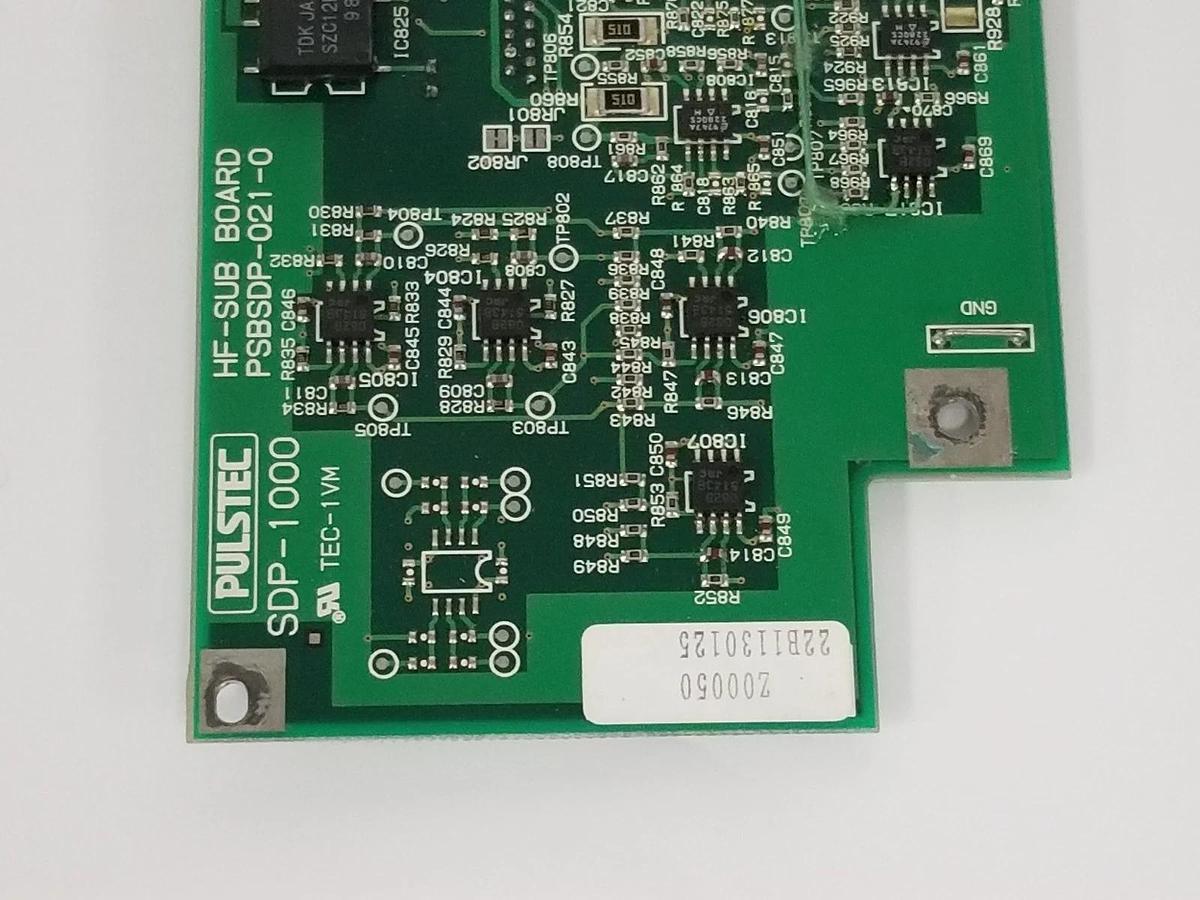 Used PULSTEC SDP-1000 HF-SUB BOARD PSBSDP-021-0
