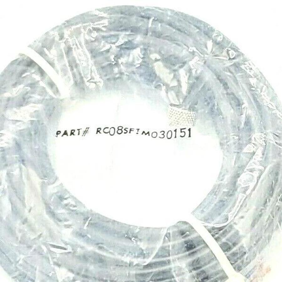 Used LOT OF 2 NEW CANFIELD RC08SF1M030151 CORDSETS 3 PIN FEMALE RIGHT ANGLE