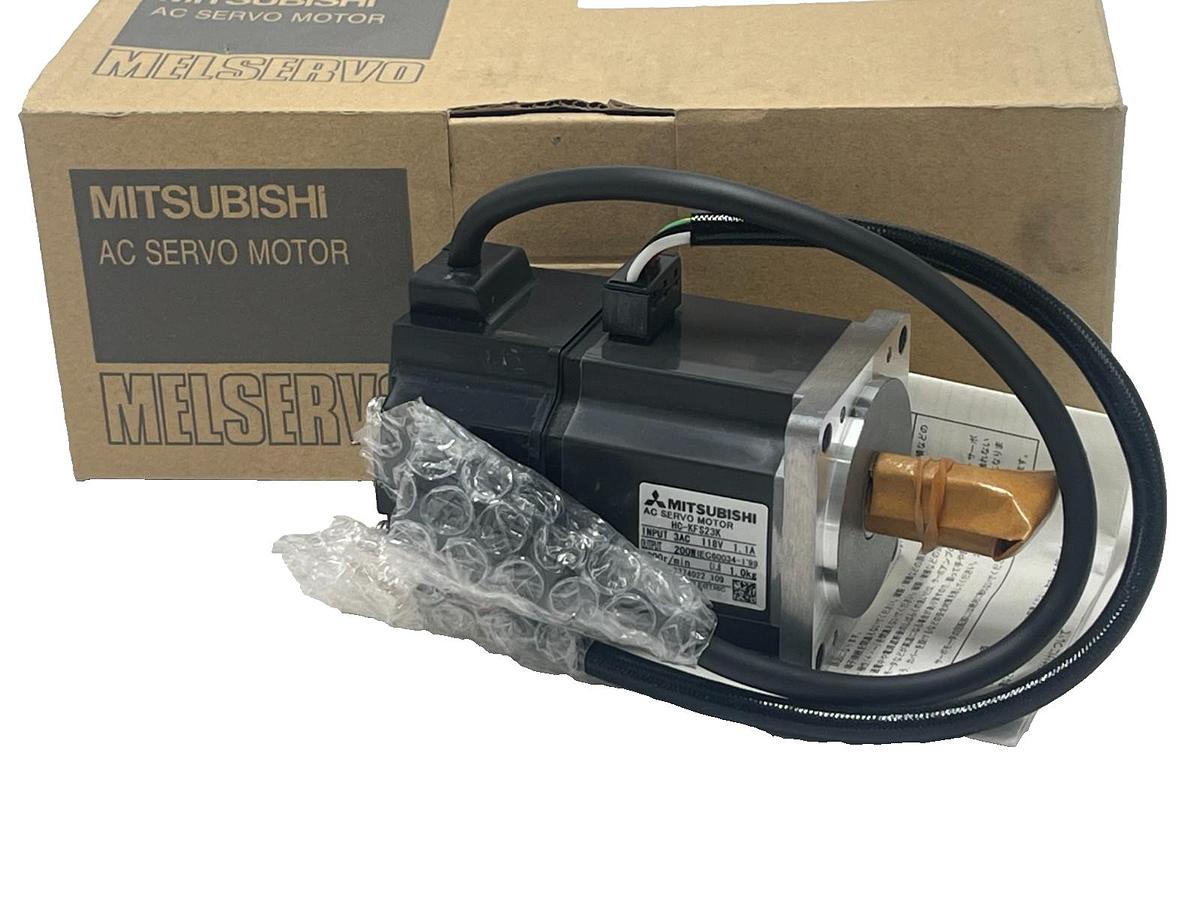 Used MITSUBISHI HC-KFS23K AC Servo Motor 200W 3000 RPM 3-Phase MELSERVO J3 Series
