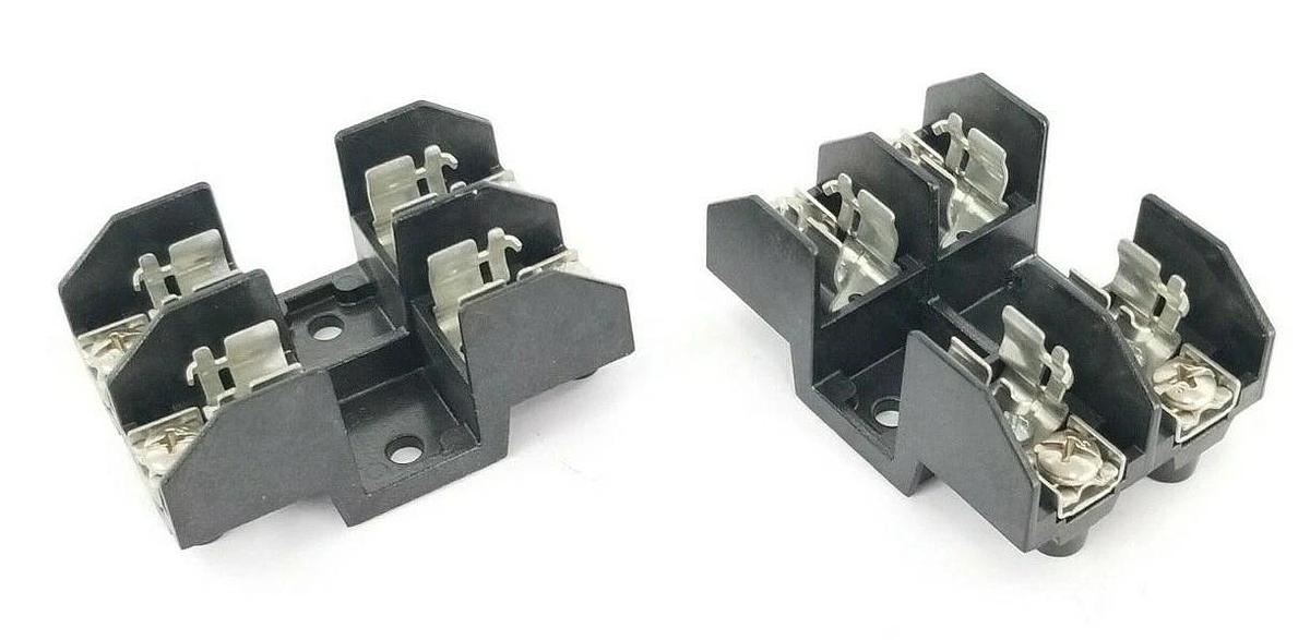 Used LOT OF 2 LITTELFUSE LH25030-2P FUSE HOLDERS LH250302P