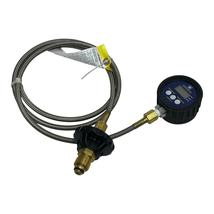 Used SSI Technologies MG1-5000-A-9V-R Digital Pressure Gauge Western CGA 580 Tested