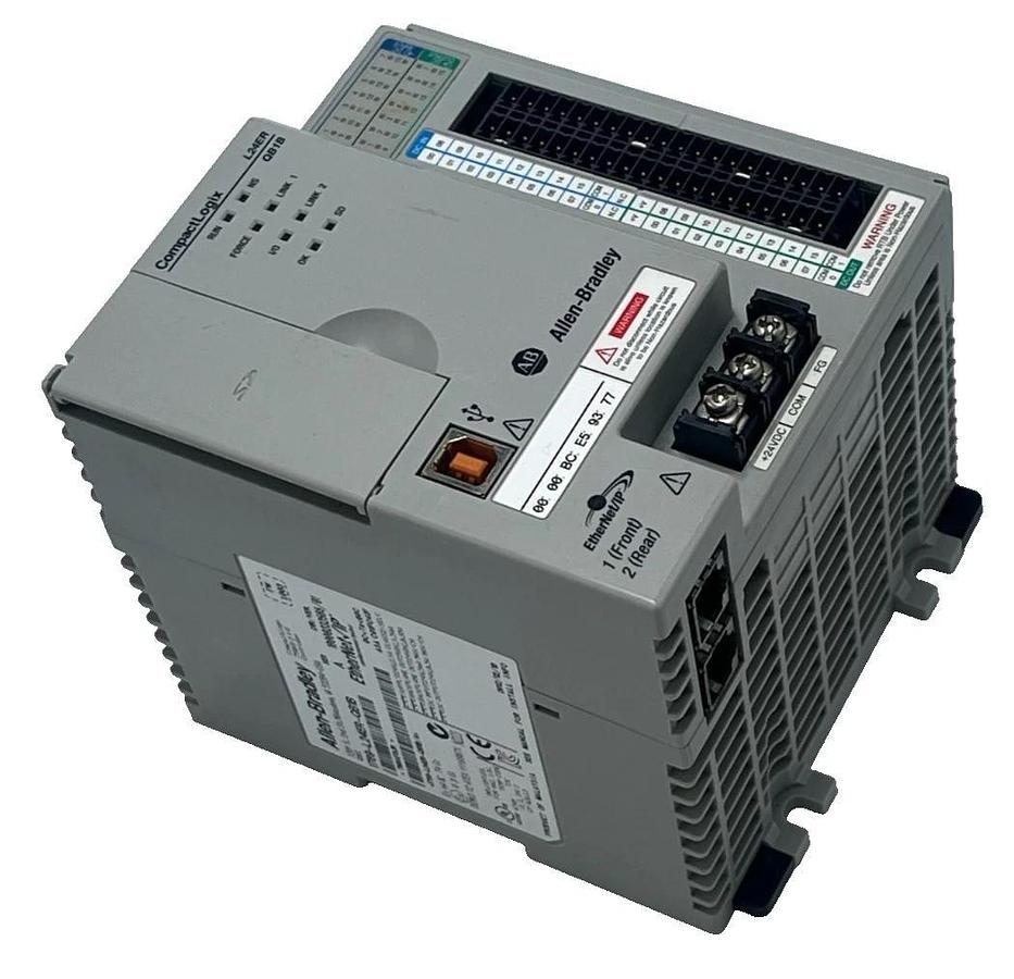 Used Allen-Bradley 1769-L24ER-QB1B CompactLogix 5370 L2 Controller Ser A 750KB