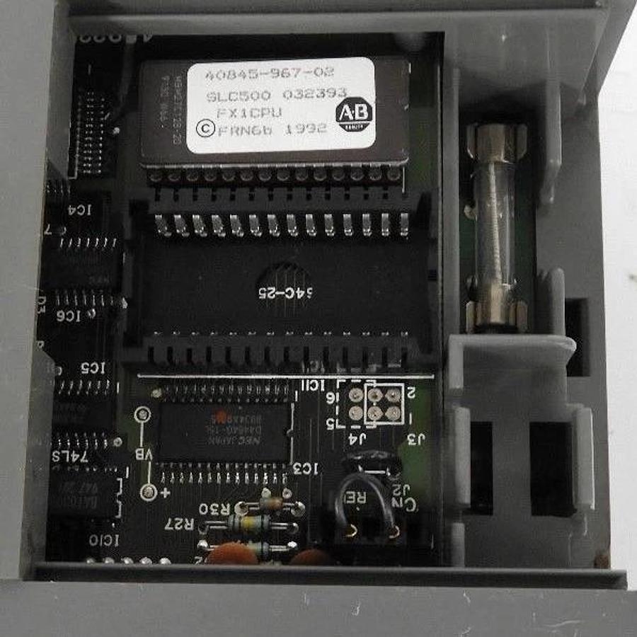 Used ALLEN BRADLEY 1747-L30D PROCESSOR UNIT 1747L30D SLC 500, 30 I/O, SER. B, FRN. 6