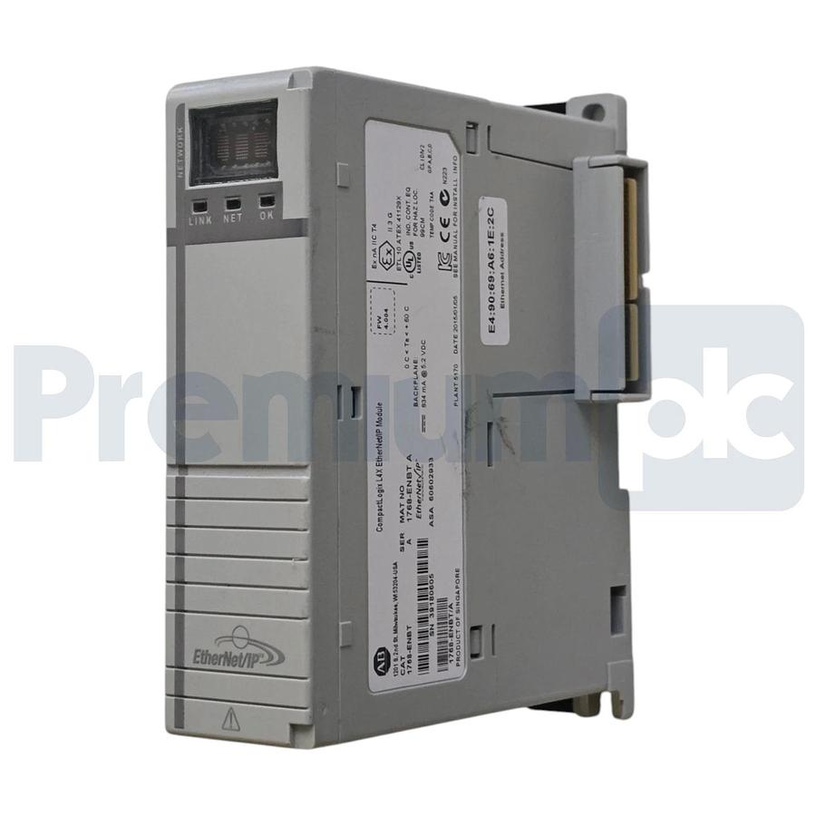 Used Allen Bradley 1768-ENBT /A CompactLogix L4X EtherNet/IP Module FW 4.004 USED 612598307524