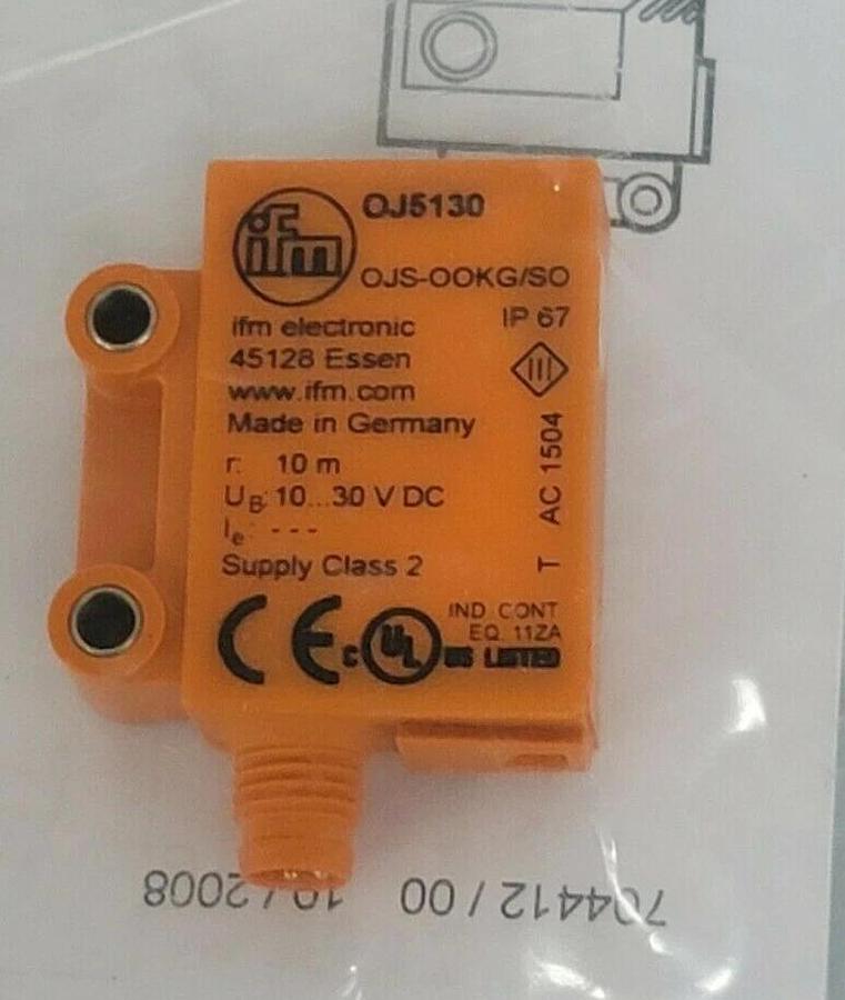Used NEW IFM EFECTOR OJS-OOKG/SO/AS THROUGH-BEAM SENSOR TRANSMITTER OJ5130