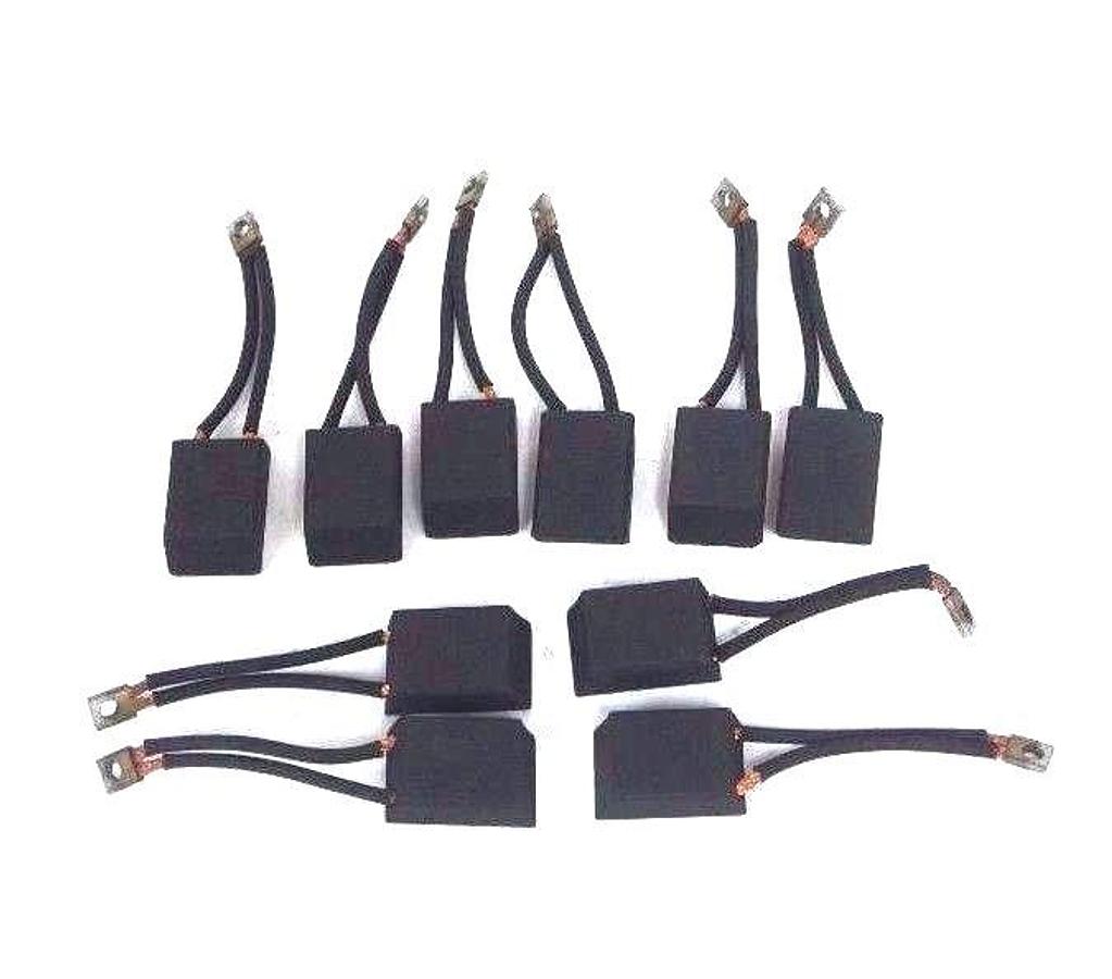 Used LOT OF 10 NEW GENERIC 0105-WW17 CARBON MOTOR BRUSHES 0001-0852