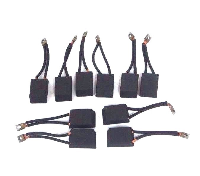 Used LOT OF 10 NEW GENERIC 0105-WW17 CARBON MOTOR BRUSHES 0001-0852