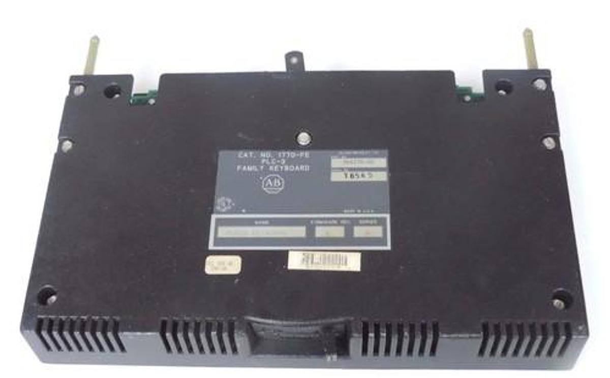 Used ALLEN BRADLEY 1770-FE PLC-3 KEYBOARD P/N 966270-02 F/W REV. E SER A 1770FE
