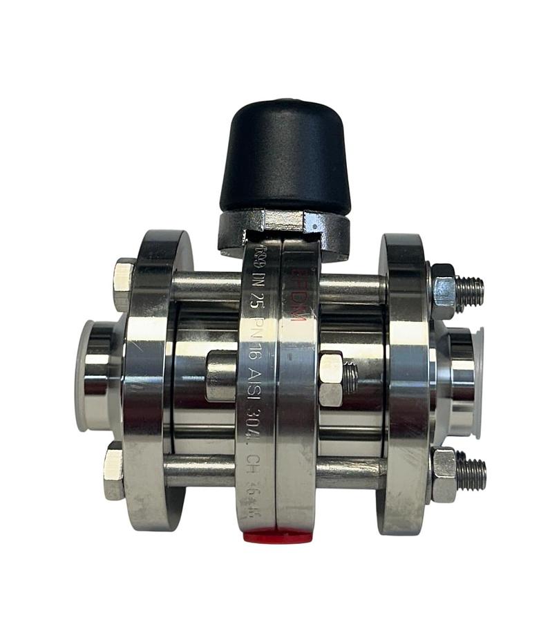 Used KIESELMANN 4310025130-021 / 4310025130021 BUTTERFLY VALVE 1'' SS DN25 EPDM NSMP