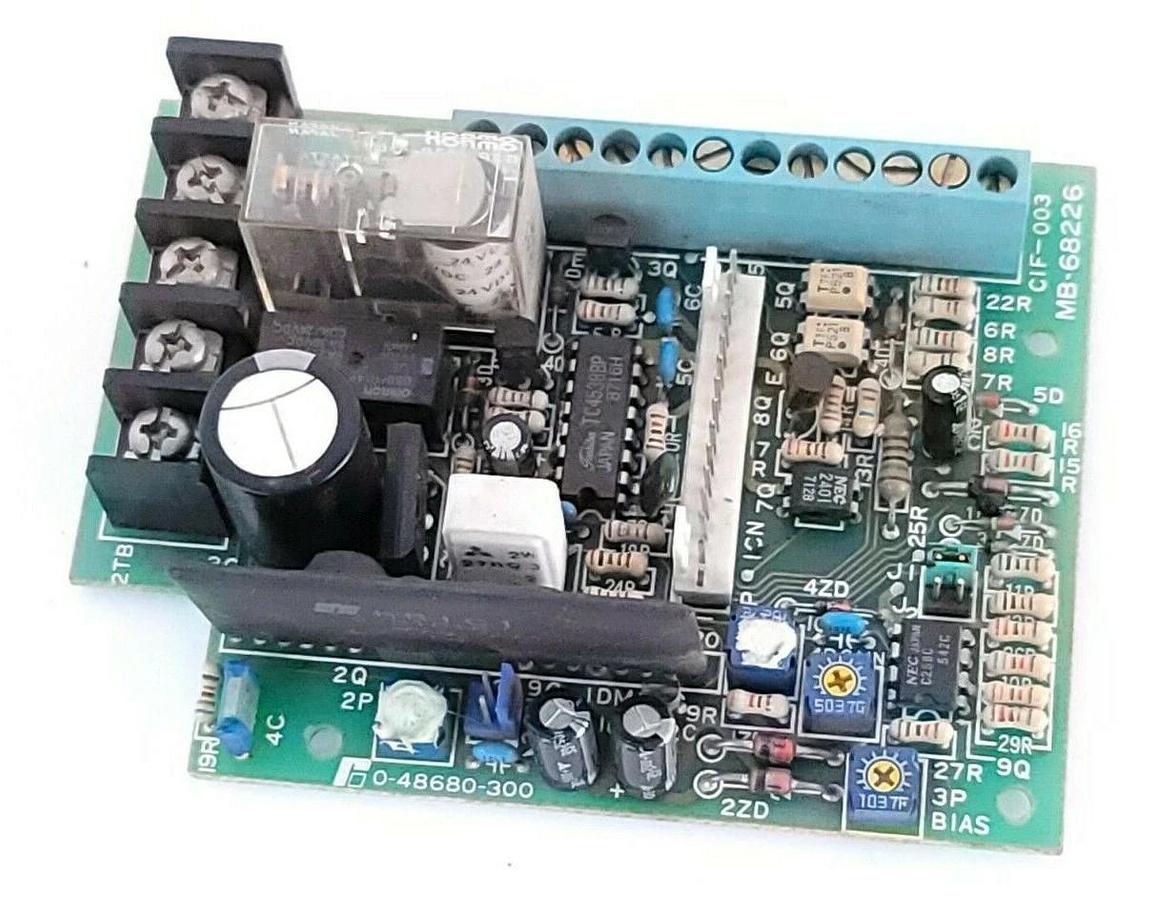 Used RELIANCE ELECTRIC 0-48680-300 INTERFACE MODULE 04680300