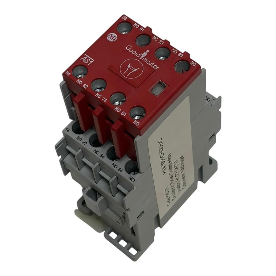 Used New Allen-Bradley 700S-CF620EJC Safety Control Relay 24VDC Guardmaster Ser A