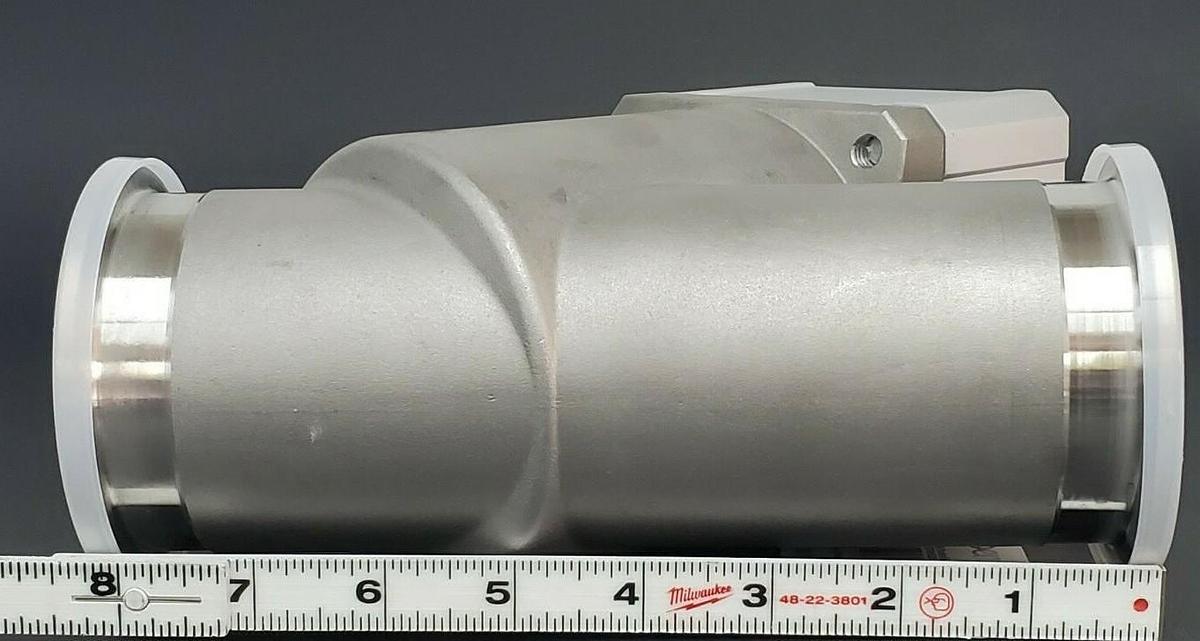 NEW SMC XYA-63 S.S. HIGH VACUUM IN-LINE VALVE XYA63