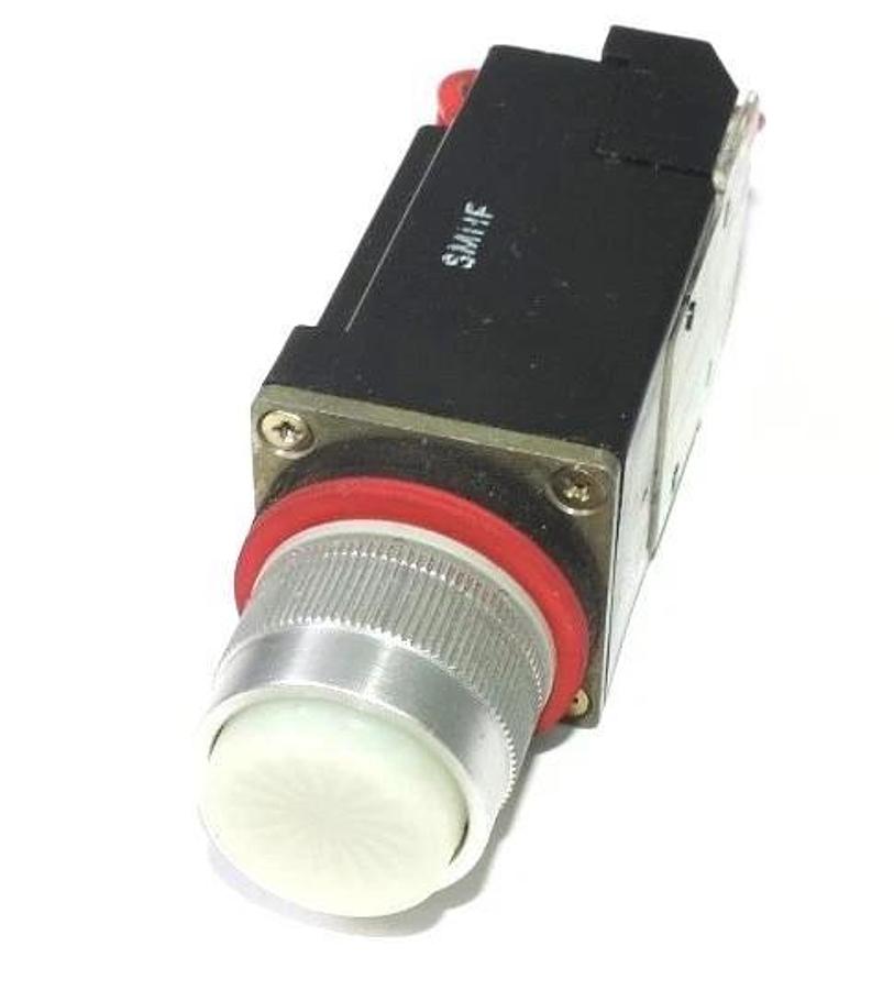 Used ALLEN BRADLEY 800MR-PT16S PUSH/TEST BUTTON SER. D W/ 800M-XAS SER. B
