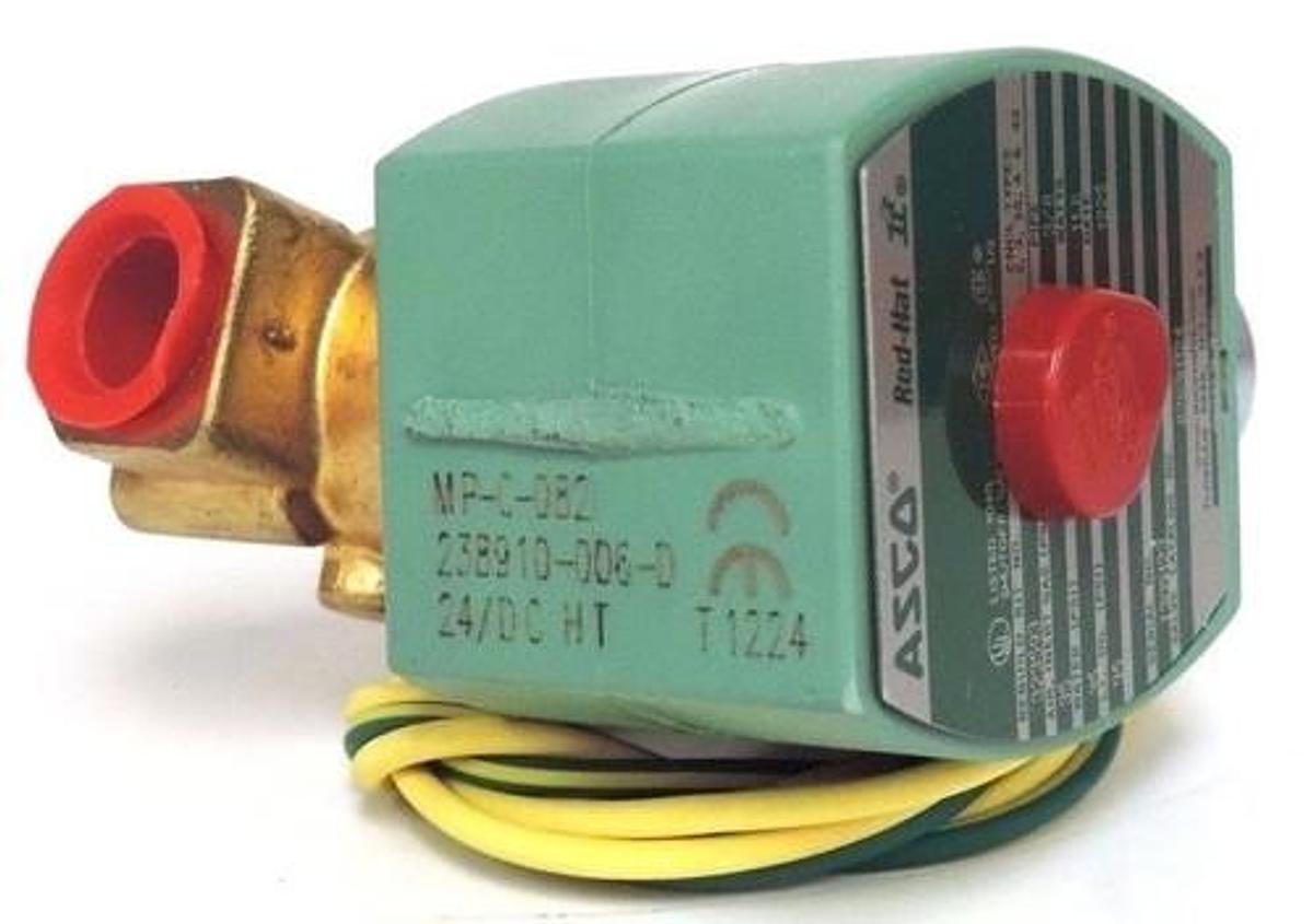 NIB ASCO 8263H124 SOLENOID VALVE PIPE: 3/8'' WATTS: 11.6 REBUILD KIT NO. 323593