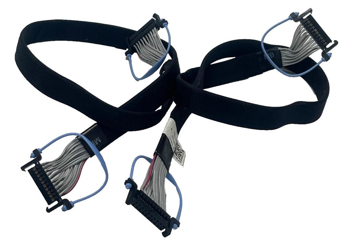 (2) DELL 0987RY 987RY PowerEdge T420 Video Graphics Adapter Signal Cable, NSNP