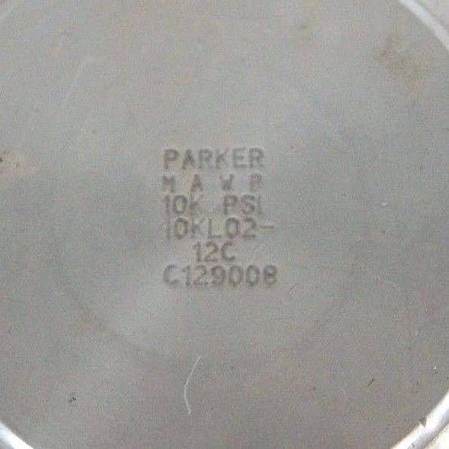 Used NEW PARKER 10KL02-12C ELBOW FITTING 3/4" NPT, 10K PSI, MAWP, 10KL0212C