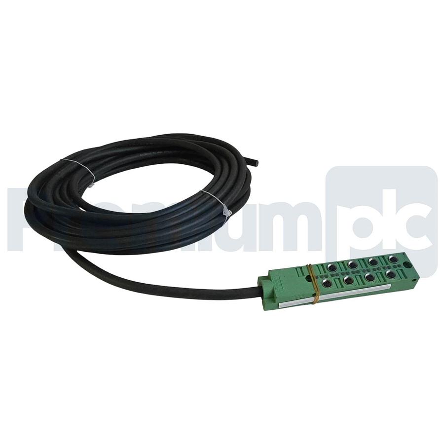 Phoenix Contact 1516124 | SACB-8/4-L-10,0PUR-M8 Sensor Actuator Box 8-Slot 10m